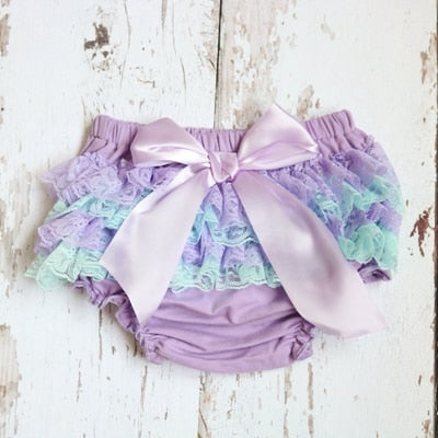 Baby Girls Ruffle Bloomers (Age 3m-24m)