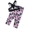 Girls Camouflage Tank Top & Cropped Legging Set (Age 4-14yrs)